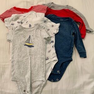 Assorted Colorful Kids One Pieces Set carters 9 month